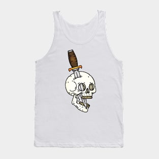 Skull and Dagger Tank Top